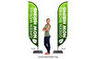 Feather Flag Double Sided