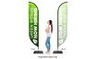 Feather Flag Single Sided