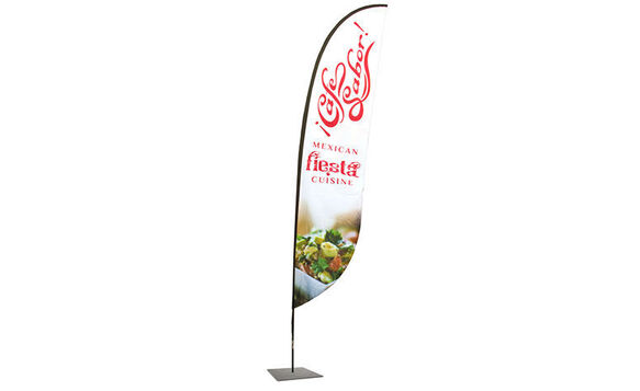 Feather Flag White