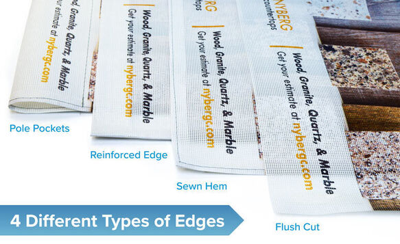 Mesh Banner Edge Types