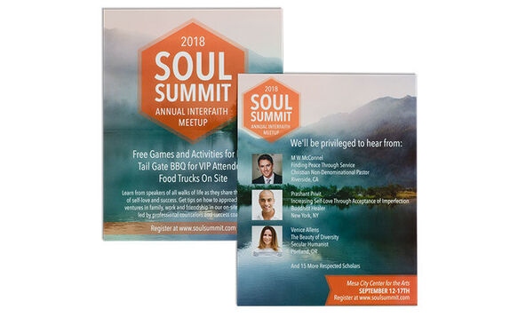 Flyer Front And Back Conference