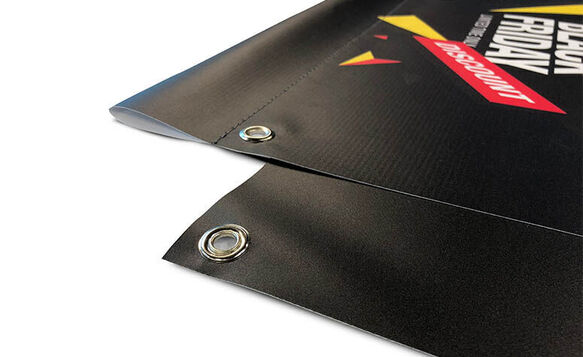 Banner Pole Pocket Vs None