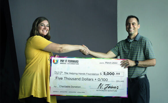 Charity Giant Check