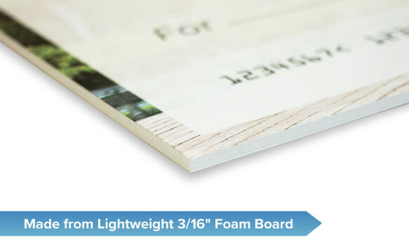 Foam Board Material For Giant Checks