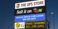 Backlit Sign