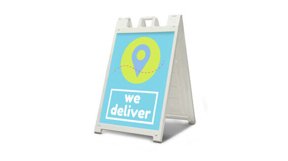 We Deliver Signs