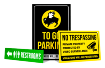 Aluminum Signs