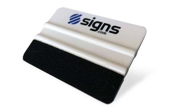Clear Window Cling Squeegee