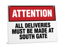 Plastic Signs