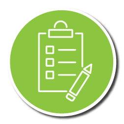 Clear Vehicle Decal Checklist Icon