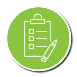 Clear Vehicle Decal Checklist Icon