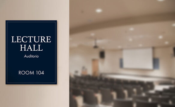 Plastic Lecture Hall