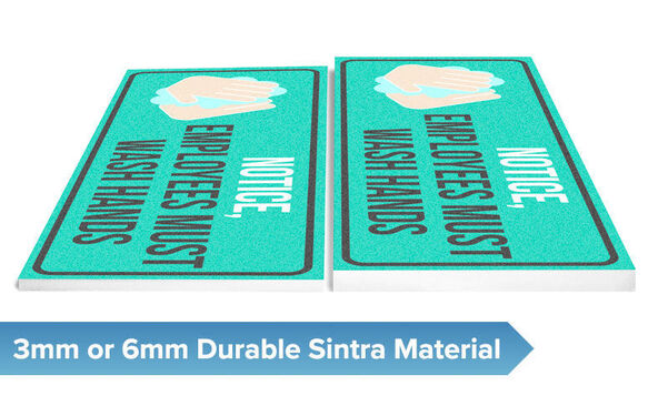 Plastic Signs Thickness Comparison