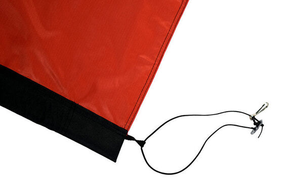 Rectangle-flag-banner-close-up