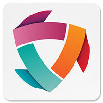 Frosted acrylic shape option—rounded corners