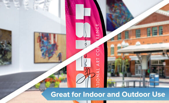Feather Flag Indoor Outdoor