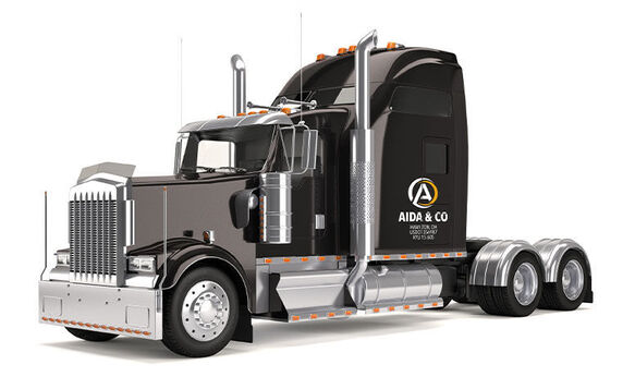 Fleet Lettering Semi SQS