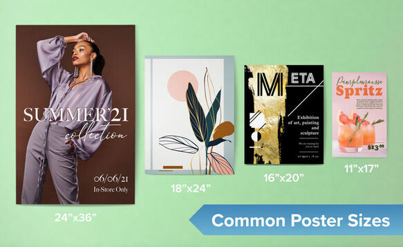 Common Poster Sizes