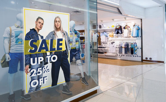 Cardstock Poster Retail