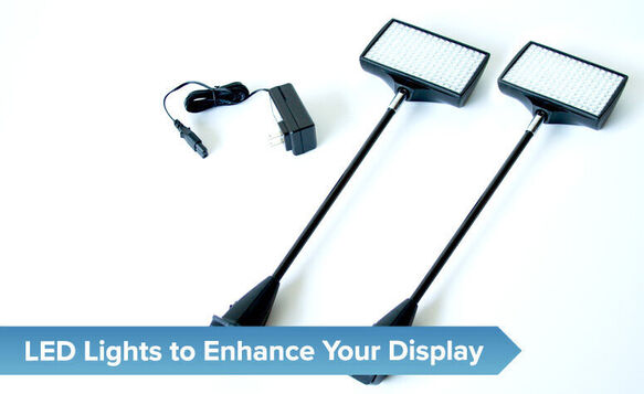 Tension Fabric Display LED Lights