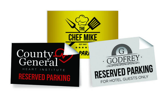 3 Adhesive Decal