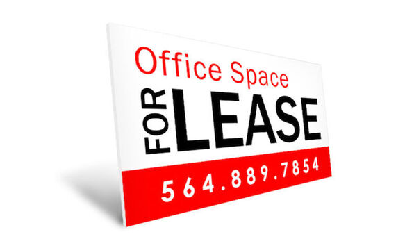 For Lease Vinyl Foamboard