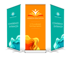 Retractable Banners & Pop-up Banners with Stand & Free Carrying Case ...