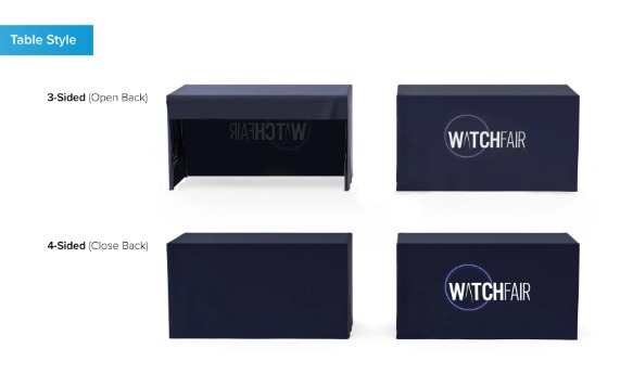 Fitted Table Cover style