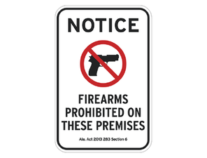Gun Pound Sign Property Signs for Private Areas | Signs.com