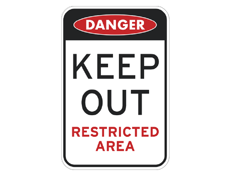 Restricted Area Signs - Design and Print Custom Safety Signs with Free ...
