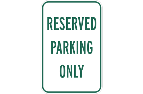 Reserved Parking