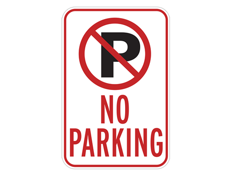 No Parking Signs