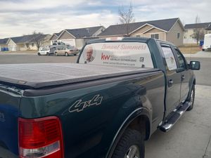 Perforated Vehicle Decals