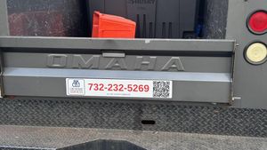 Custom Truck tailgate magnet!  PERFECT!