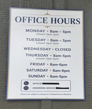 Brushed Aluminum Signs
