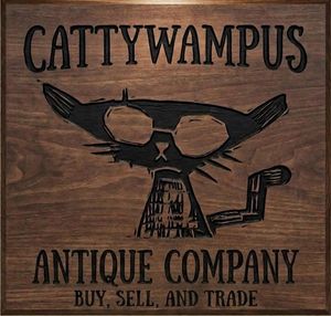 Antique Booth Sign.  We ordered three for multiple booths.