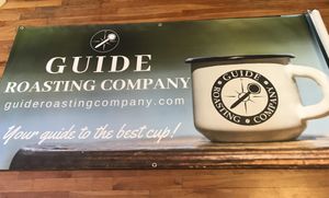 Guide Roasting Company Outdoor Banners