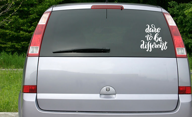 Car and Truck Lettering Decoration and Hand Lettering