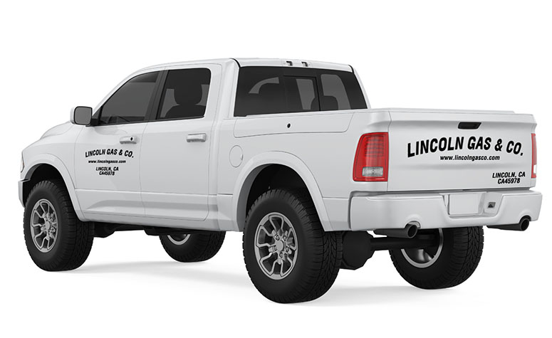 Car and Truck Lettering Logo with USDOT Lettering