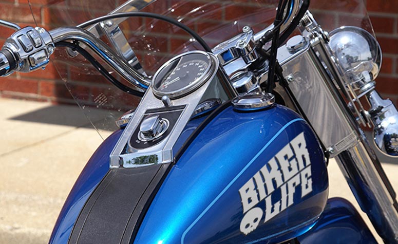 Car and Truck Lettering Motorcycle Biker Vinyl