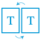 Double sided icon