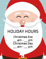 Free Christmas Sign Template