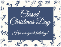 Free Christmas Sign Template