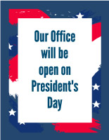 Free Closed for Presidents Day Sign Template (17)