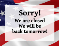 Free Closed for Presidents Day Sign Template (23)