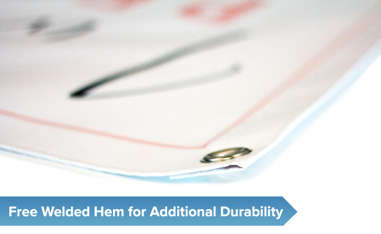 Free Welded Hem for Additional Durability
